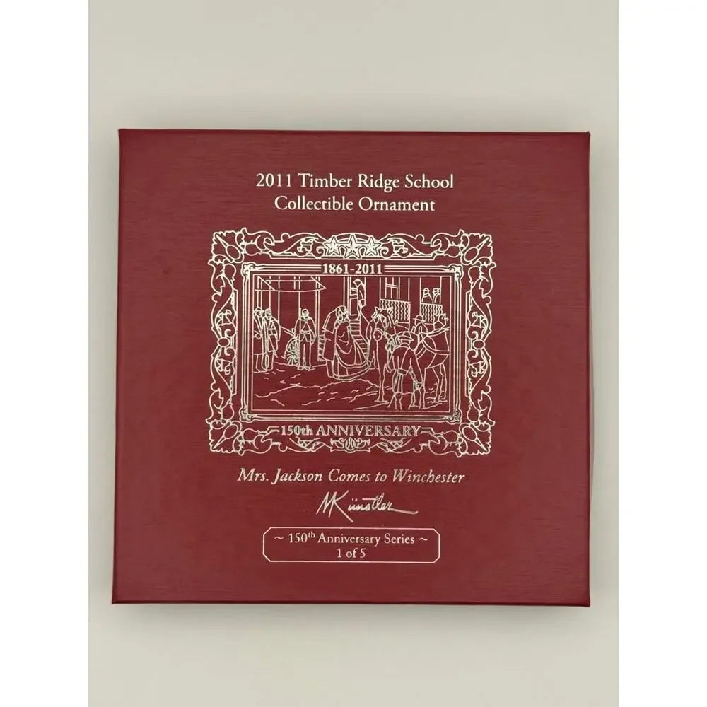 Mort Kunstler 2011 Mrs. Jackson Comes to Winchester #1456 Civil War Ornament
